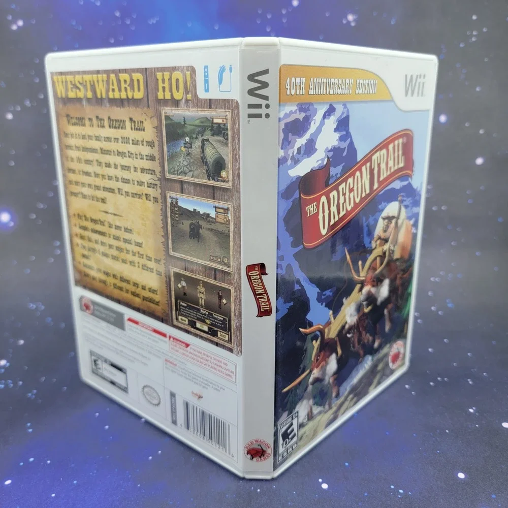 The Oregon Trail 40th Anniversary Edition Nintendo Wii Video Game No Manual